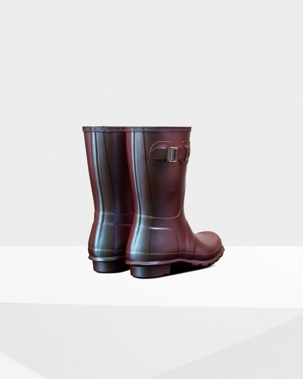 Hunter Mujer Original Nebula - Botas de Lluvia Azules - 843-BICLDP